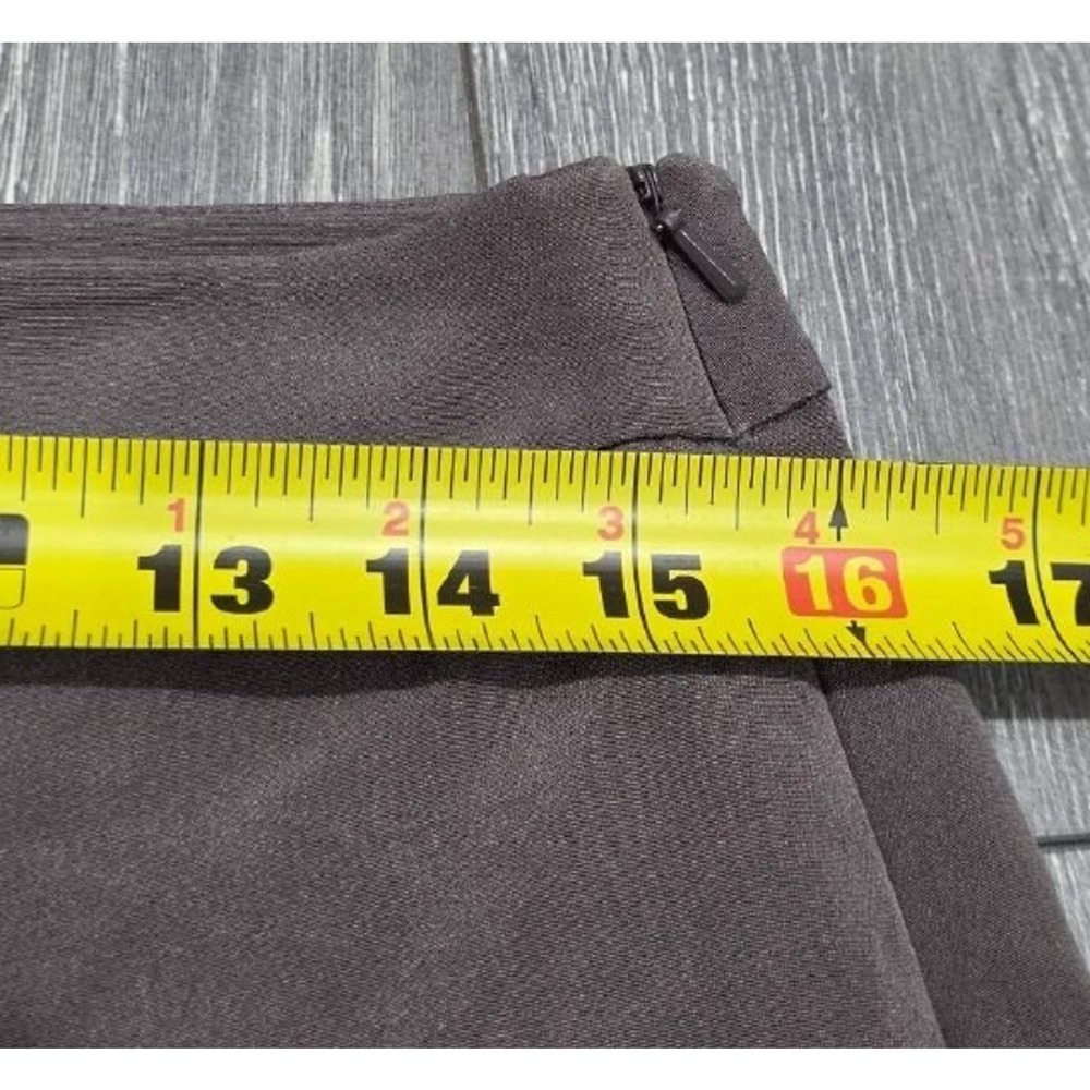 Elieen Fisher women pull on slim-fit ankle pants Brown Sz 6 A005202 - Picture 7 of 14